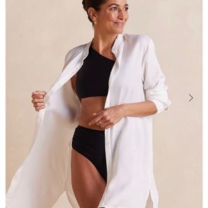 Summersalt White Shirtdress Cover Up Size XL